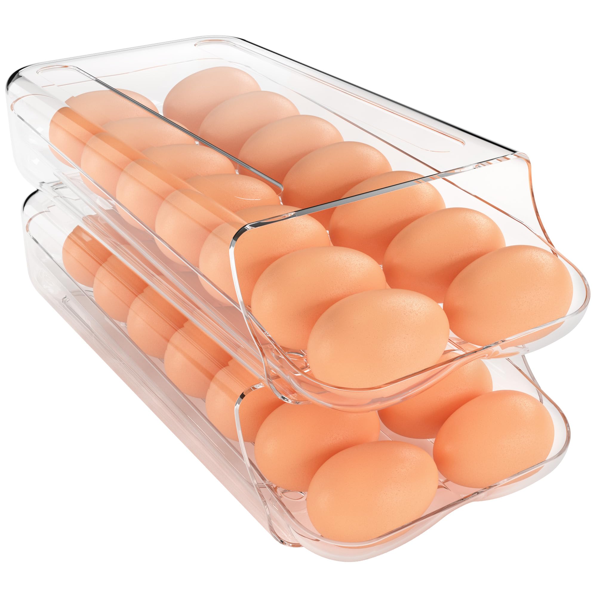 theaoo front packaging shows clear egg holder for neat fridge storage