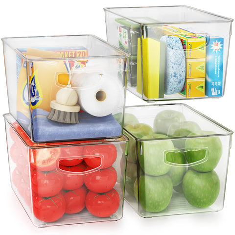 theaoo front view with lid shows tidy storage and quick item identification