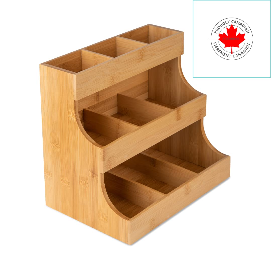 Theodore placed in kitchen pantry offering neat, stylish storage