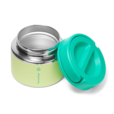 ThermoFlask closeup of lid seal showing leakproof protection benefit