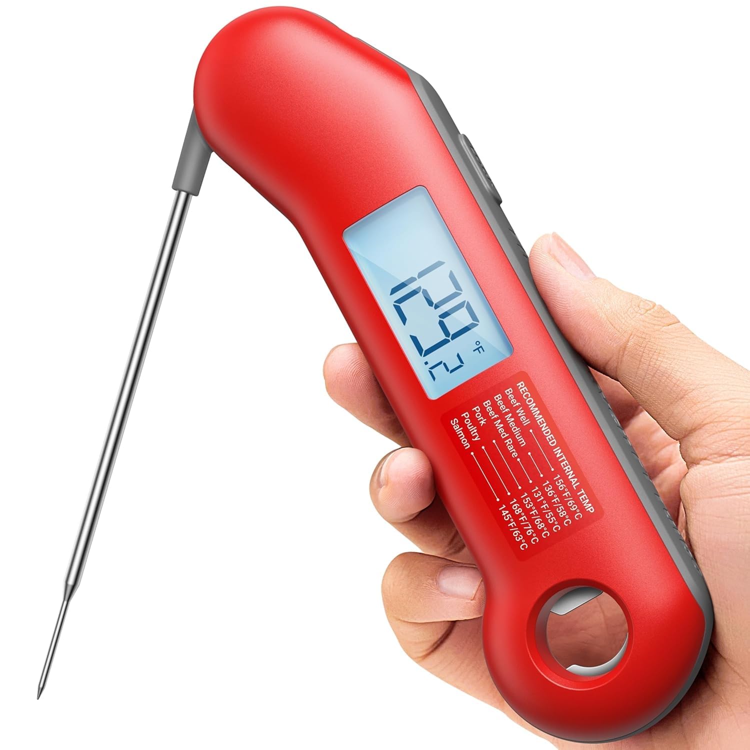 ThermoMaven front display showing fast reading and clear digits for quick checks