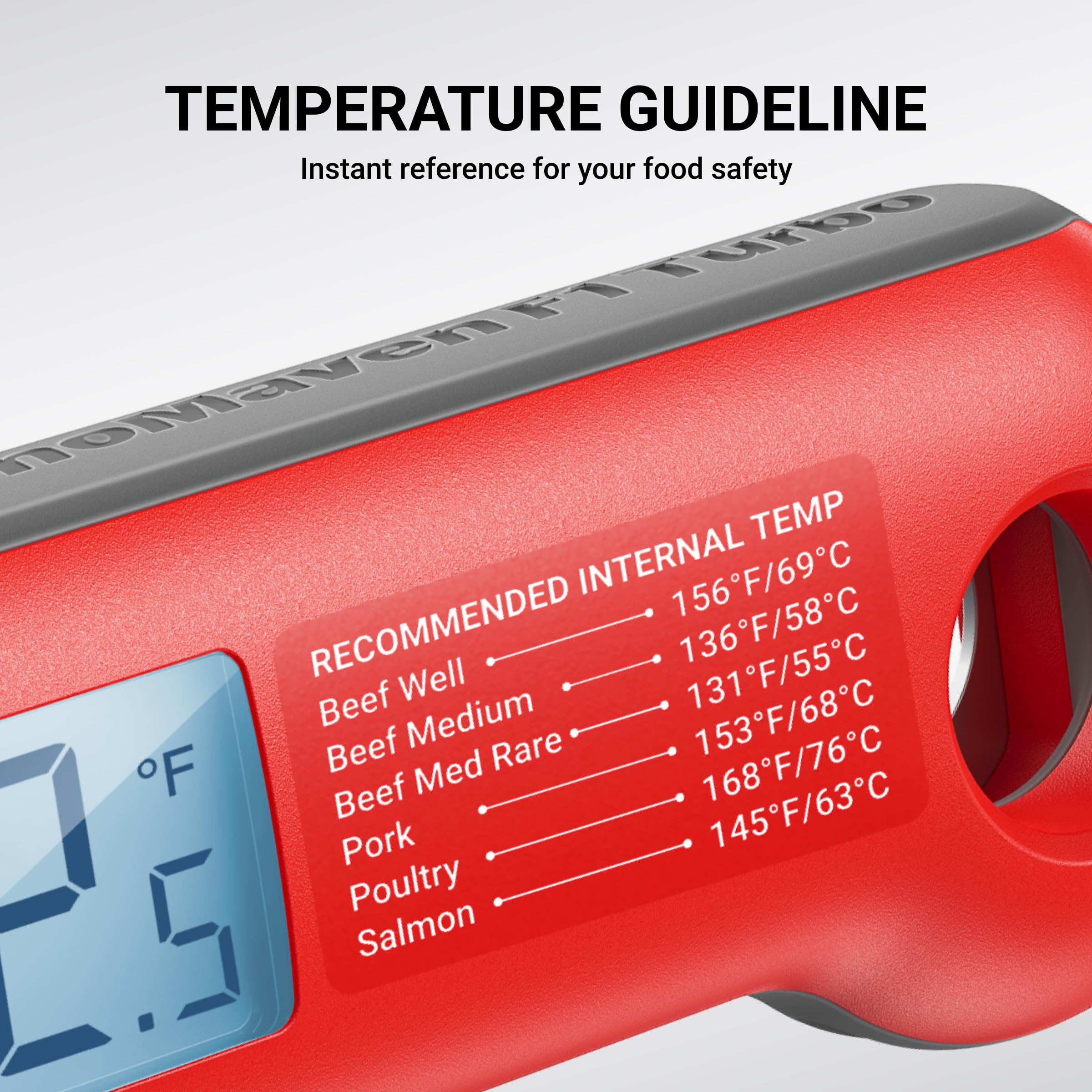ThermoMaven label close-up with built-in bottle opener adding convenience