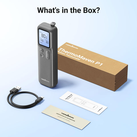 ThermoMaven in backyard barbecue scene showing wireless freedom and convenience