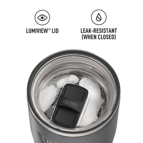 THERMOS scale comparison held in hand showing portable 24 ounce capacity