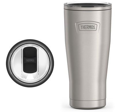 THERMOS Icon Series front view showing sleek matte finish and capacity benefit