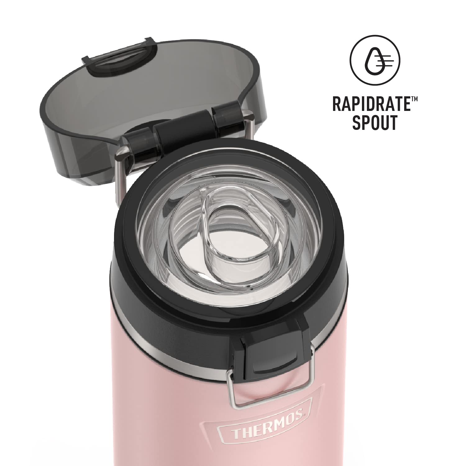 THERMOS detailed True-Coat finish texture highlighting scratch resistance and aesthetics