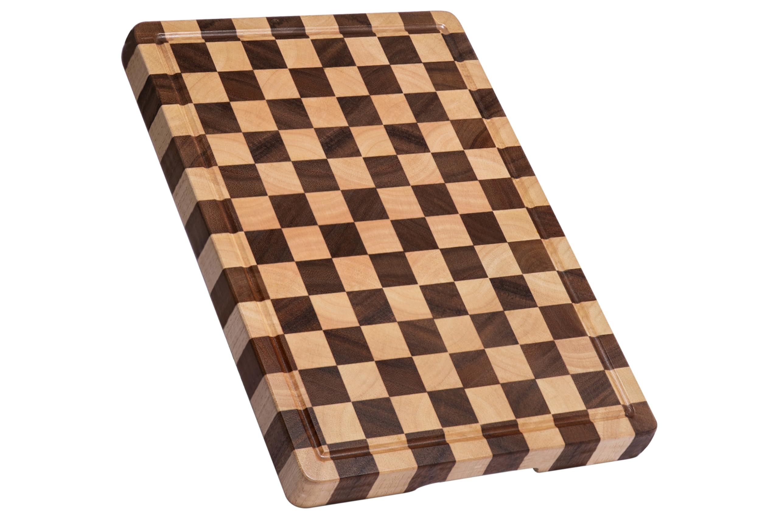 thetchry front view checkered top showcasing elegant design and durable cutting surface