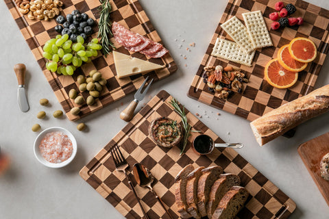 thetchry reverse flat serving side ideal for presenting cheeses and charcuterie