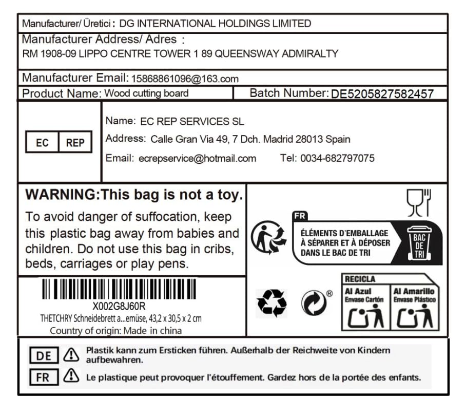 thetchry product packaging with included stick-on feet ready for immediate use