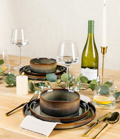 theterra cereal bowl detail highlighting glaze finish and durable construction