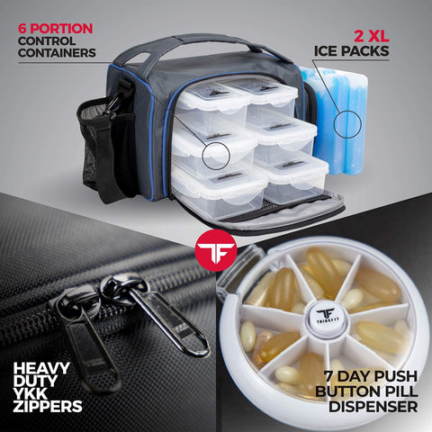 ThinkFit XL ice pack inside bag demonstrating extended cold retention