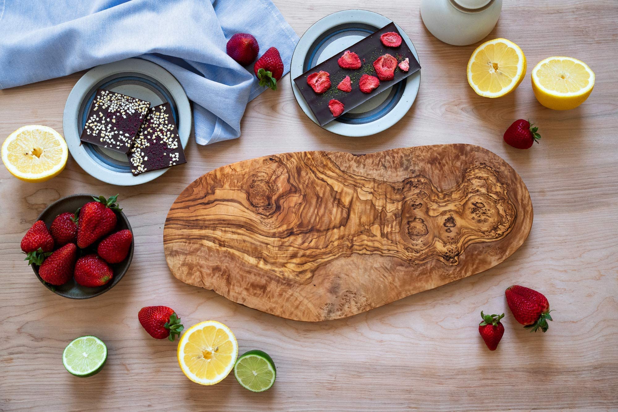 Thirteen Chefs handcrafted edge and finish detail emphasizing artisanal quality