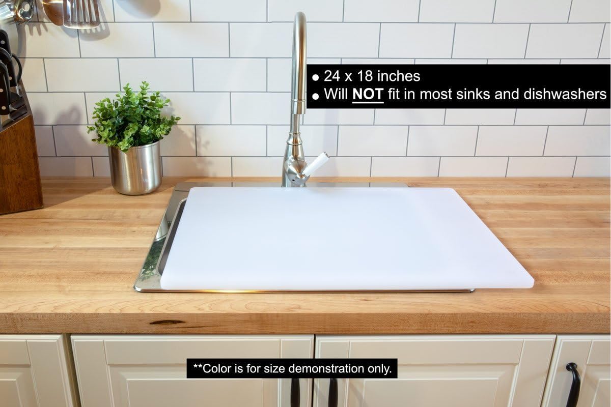 Thirteen Chefs scale comparison with hand and knife illustrating generous work area