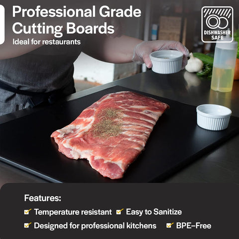 Thirteen Chefs texture detail of HDPE surface highlighting scratch resistance and grip