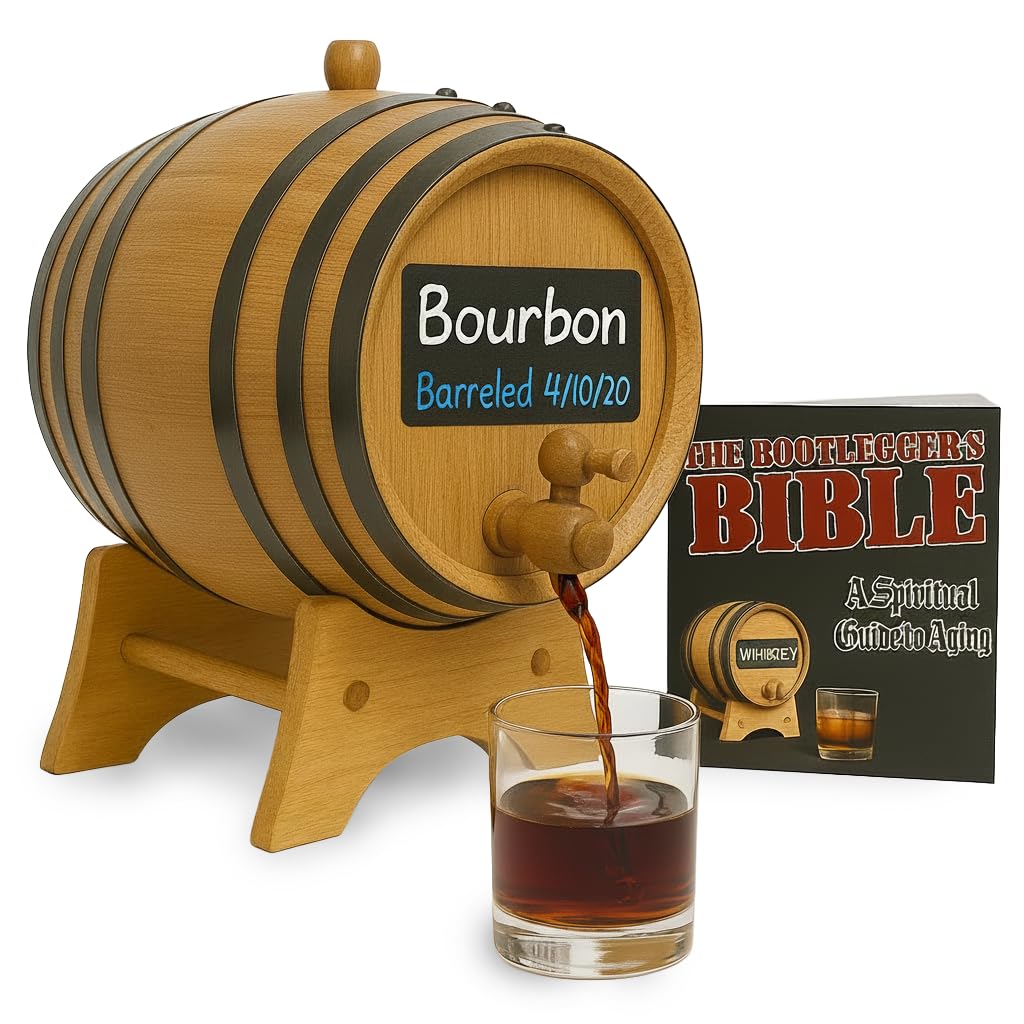 THOUSAND OAKS BARREL front chalkboard panel for easy batch labeling and tracking