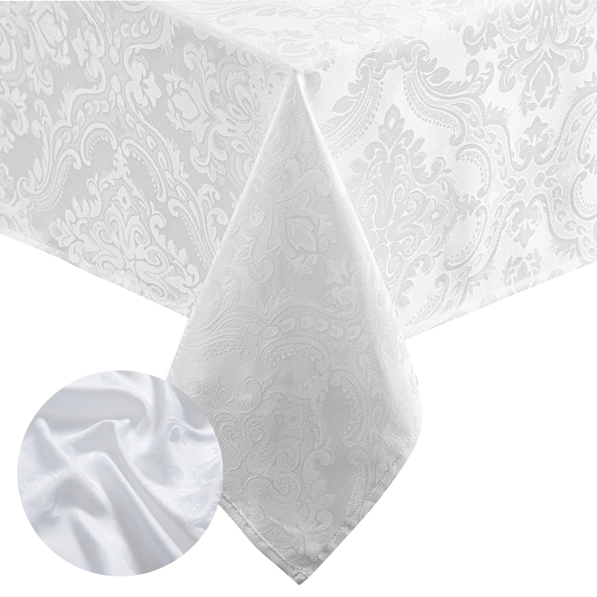 Threadmade Caiden close-up of jacquard weave highlighting texture and elegance