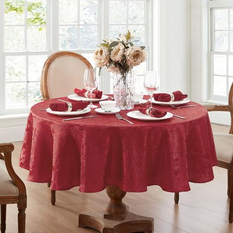 Threadmade Caiden close-up of woven damask texture highlighting pattern depth and durability