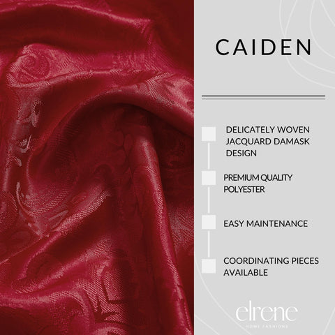 Threadmade Caiden hem edge detail showing stitched border that prevents fraying and extends life