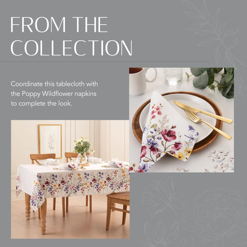Threadmade table setting with plates and centerpiece benefit: ready-to-entertain look