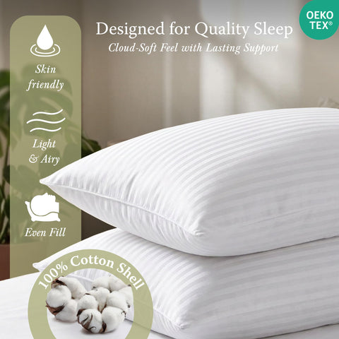 Threadmill cotton cover close-up displaying breathable texture for cool sleep