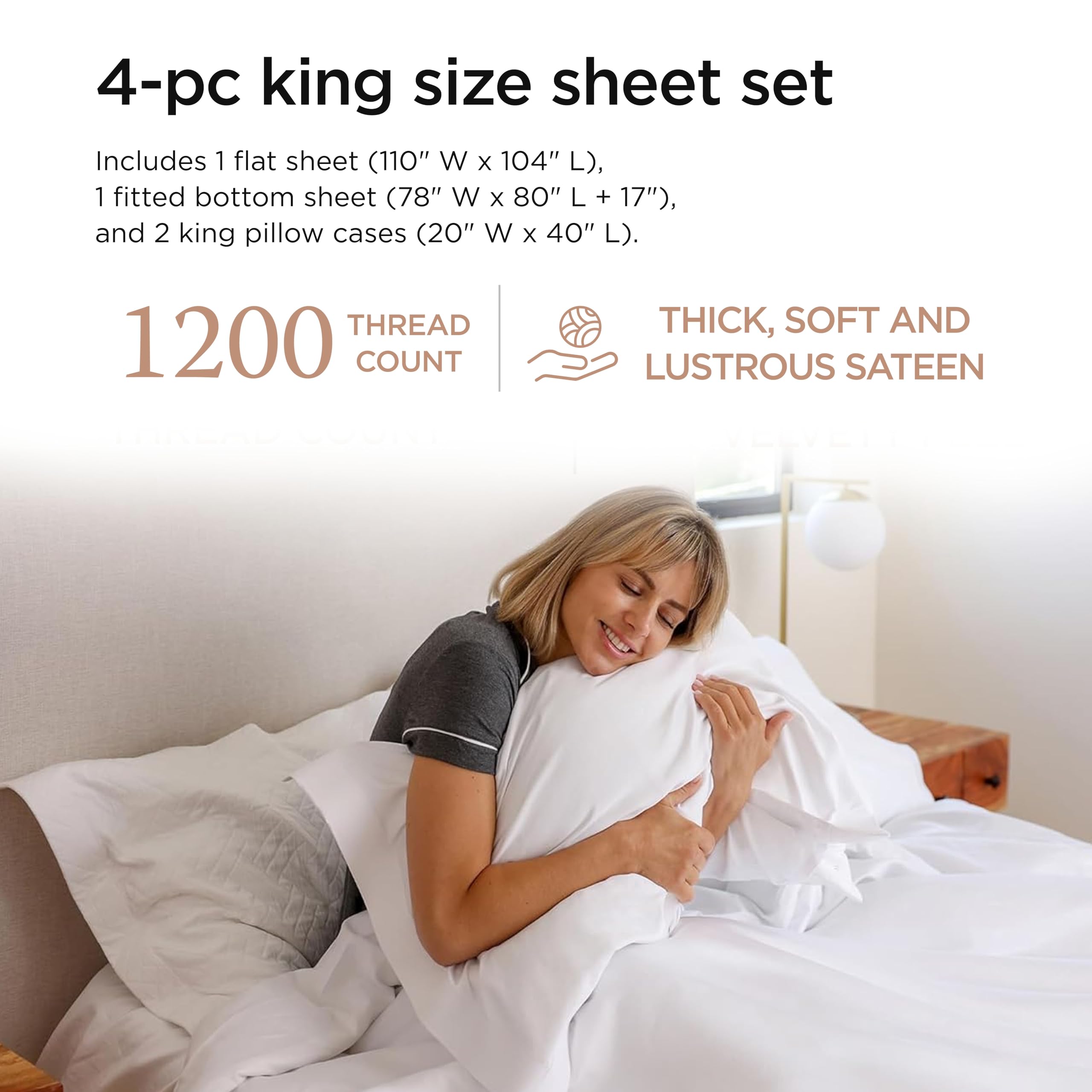 Threadmill fitted sheet deep pocket close-up demonstrating secure snug fit