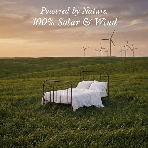 Threadmill folded sheets after wash showing easy-care durability