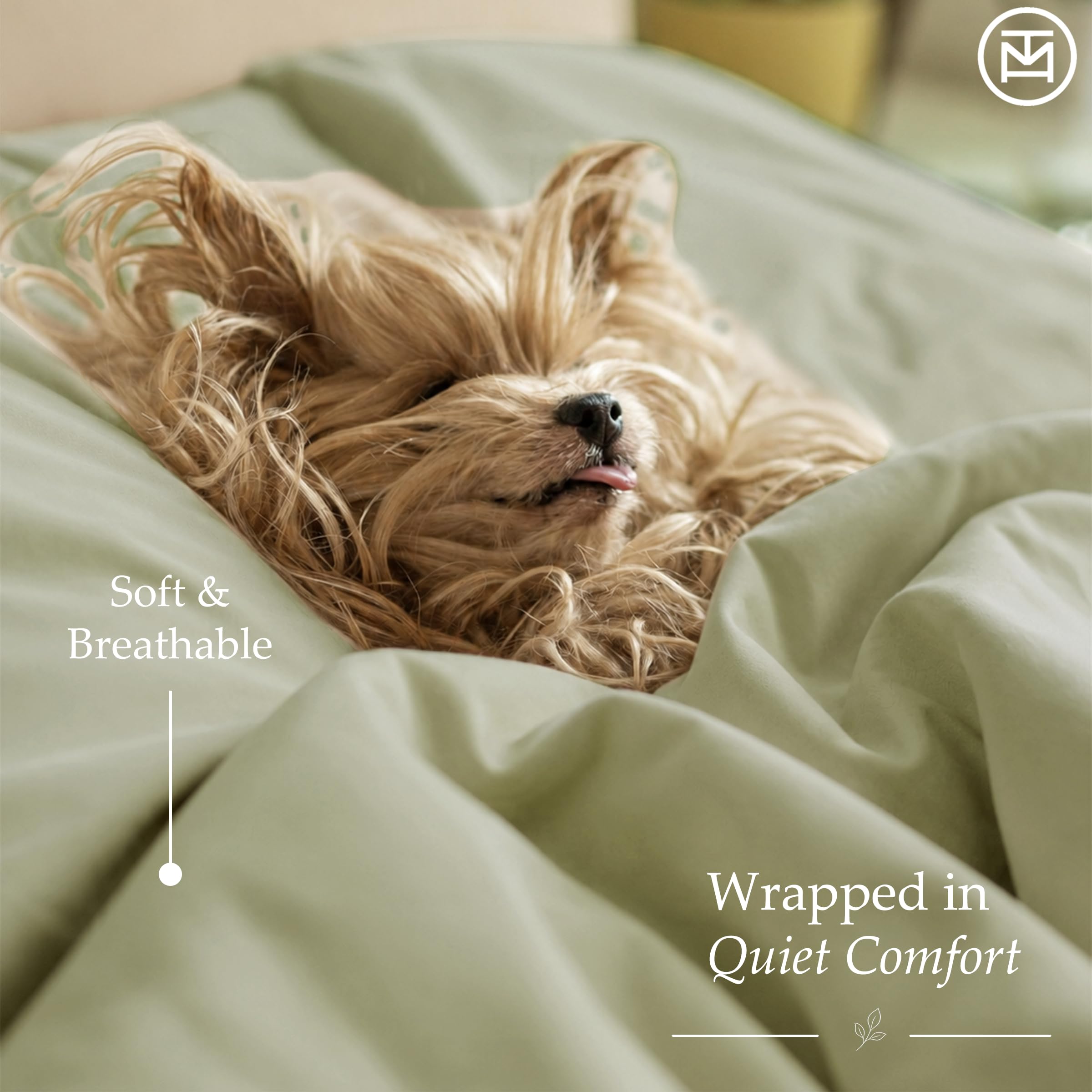 Threadmill pillowcases pair displaying neat stitching and comfort