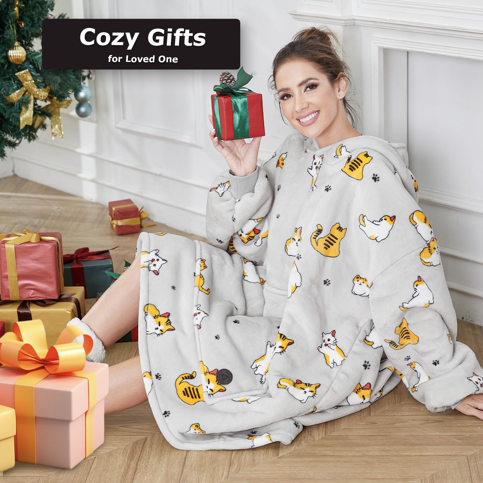 Person wearing THREE POODLE on couch demonstrating comfort and relaxed style