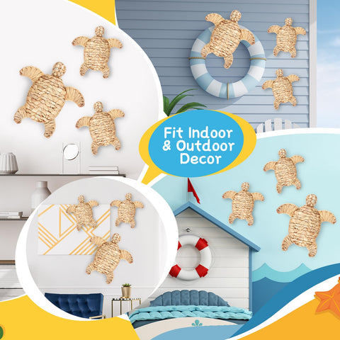 Threehoney hanging turtle detail with rope showing easy installation option