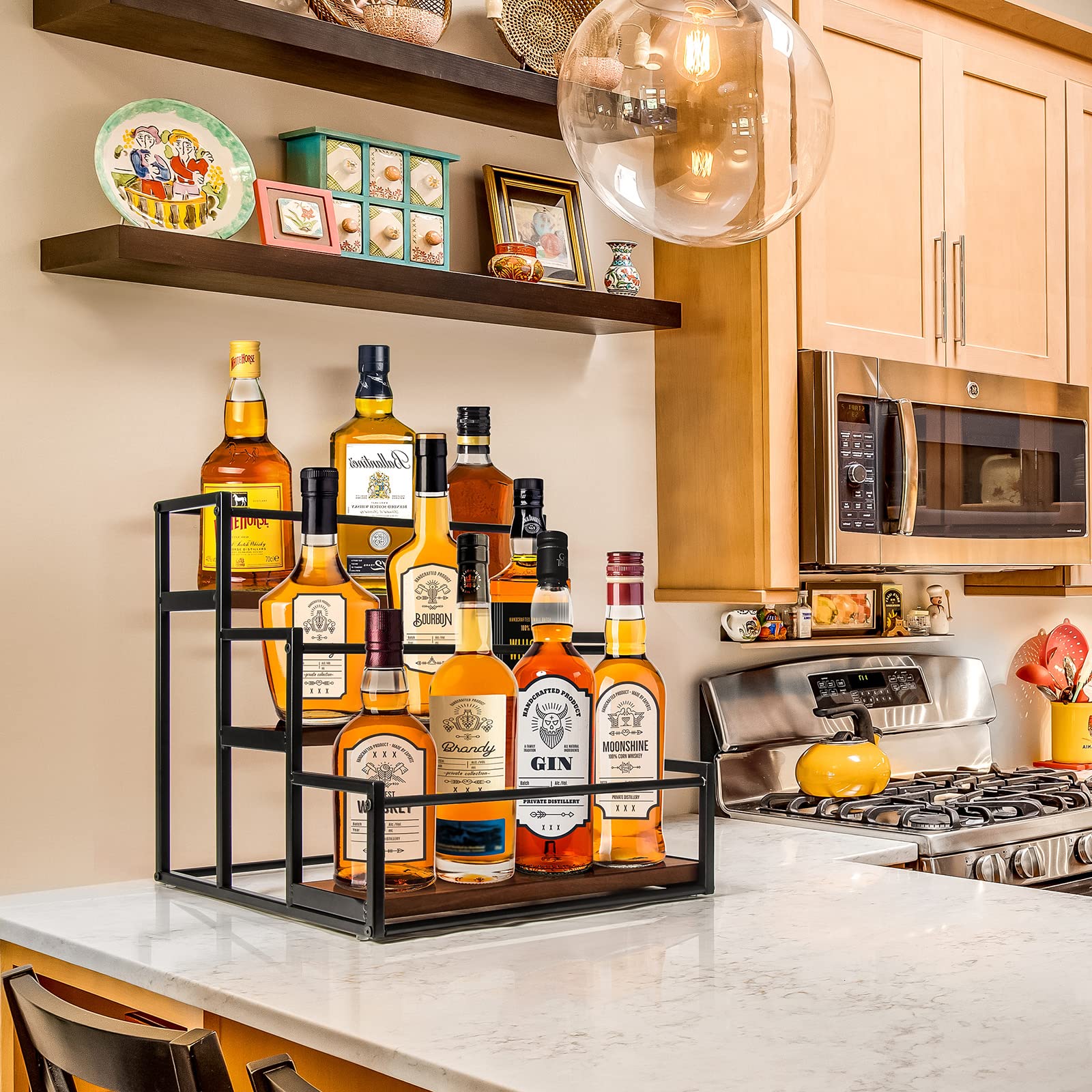 THYGIFTREE bottles with pumps installed demonstrating convenient direct dispensing