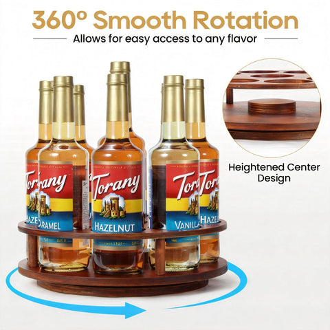 THYGIFTREE underside showing five anti-slip pads for countertop stability
