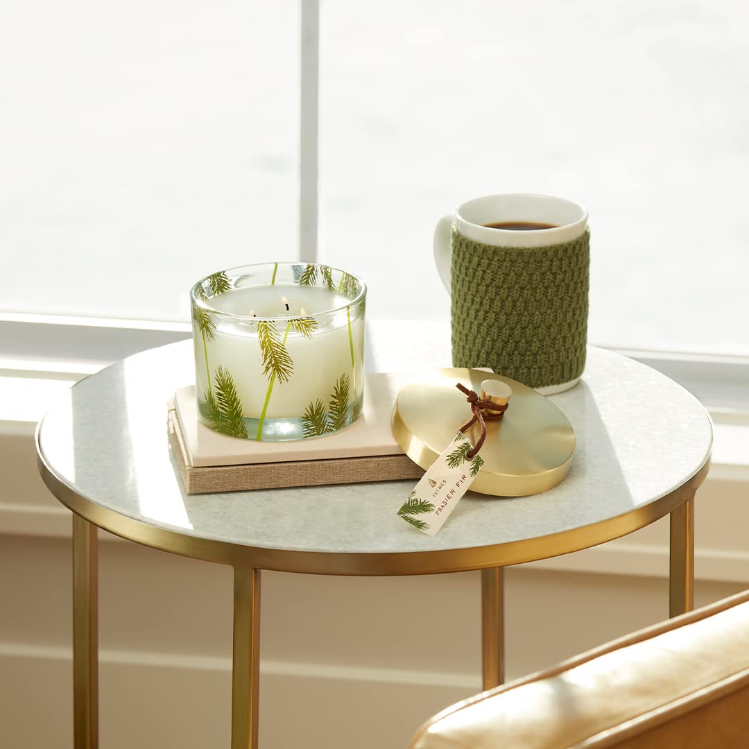 Thymes wax melt pool texture demonstrating smooth burn and consistent fragrance