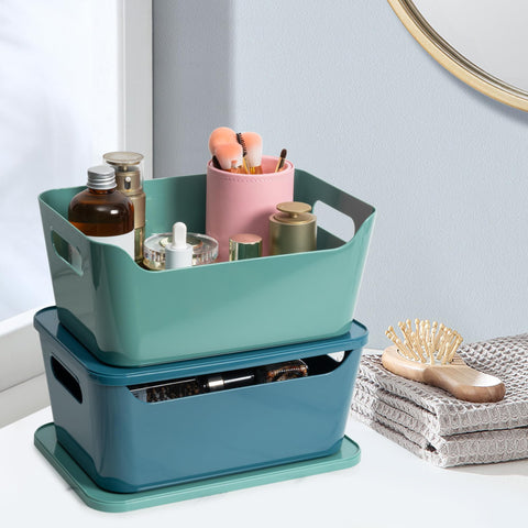 Tiawudi black label applied to bin showing clear organization and quick sorting benefit