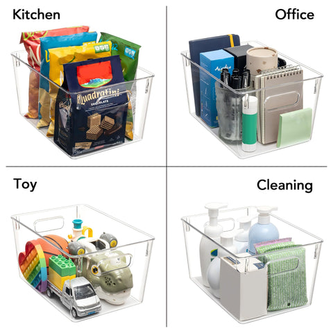 Tiawudi bins in a pantry showing clear visibility and quick inventory check