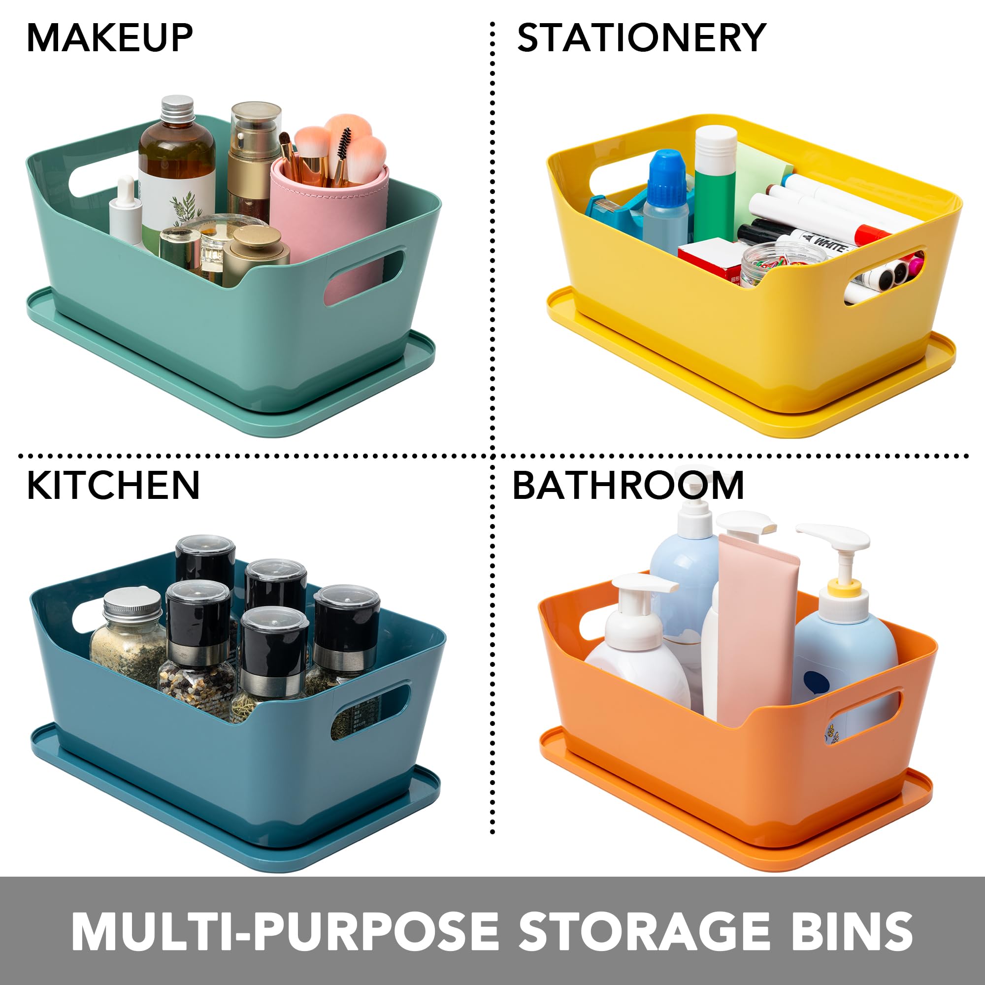 Tiawudi stacked bins on a shelf illustrating vertical storage and stability benefit