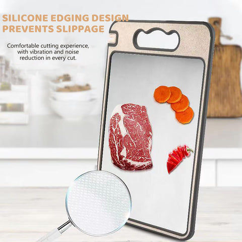 Tibo separating fruits and vegetables on wheat straw side to prevent cross-contamination