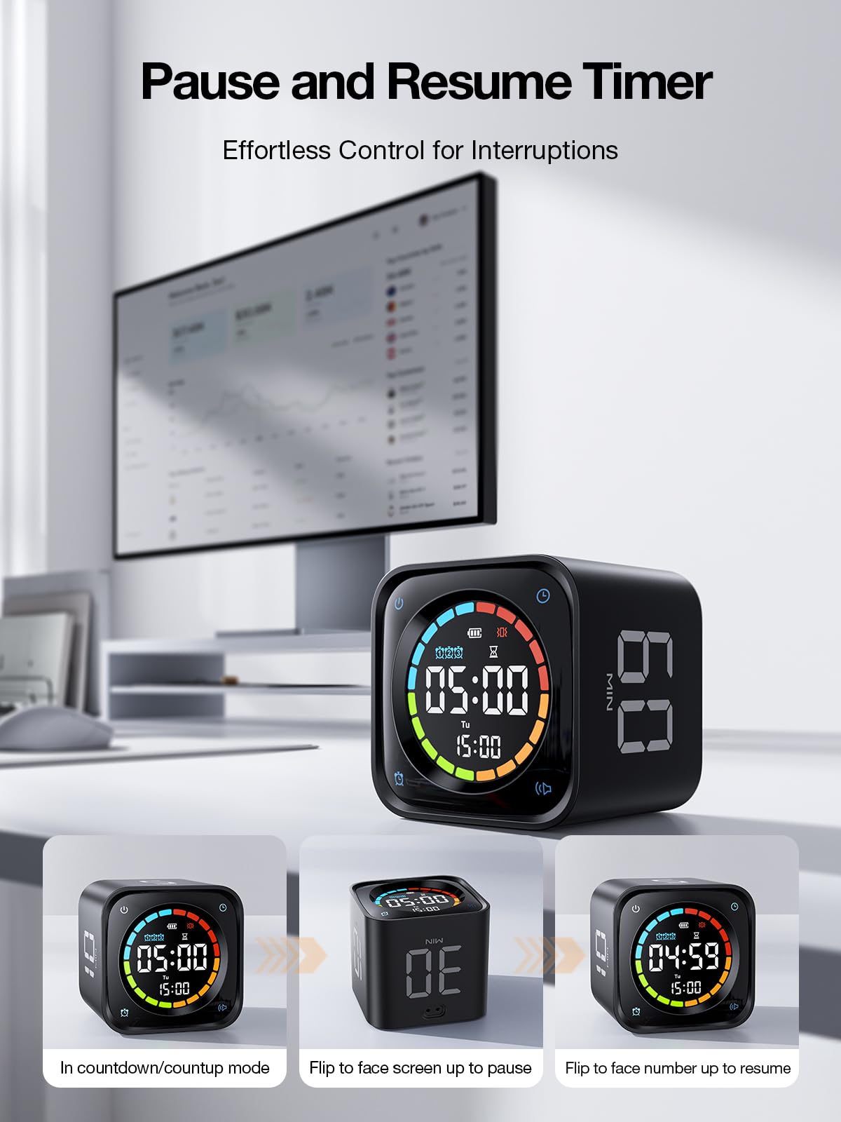 Ticktime TK3 retail packaging with contents layout for unboxing insight
