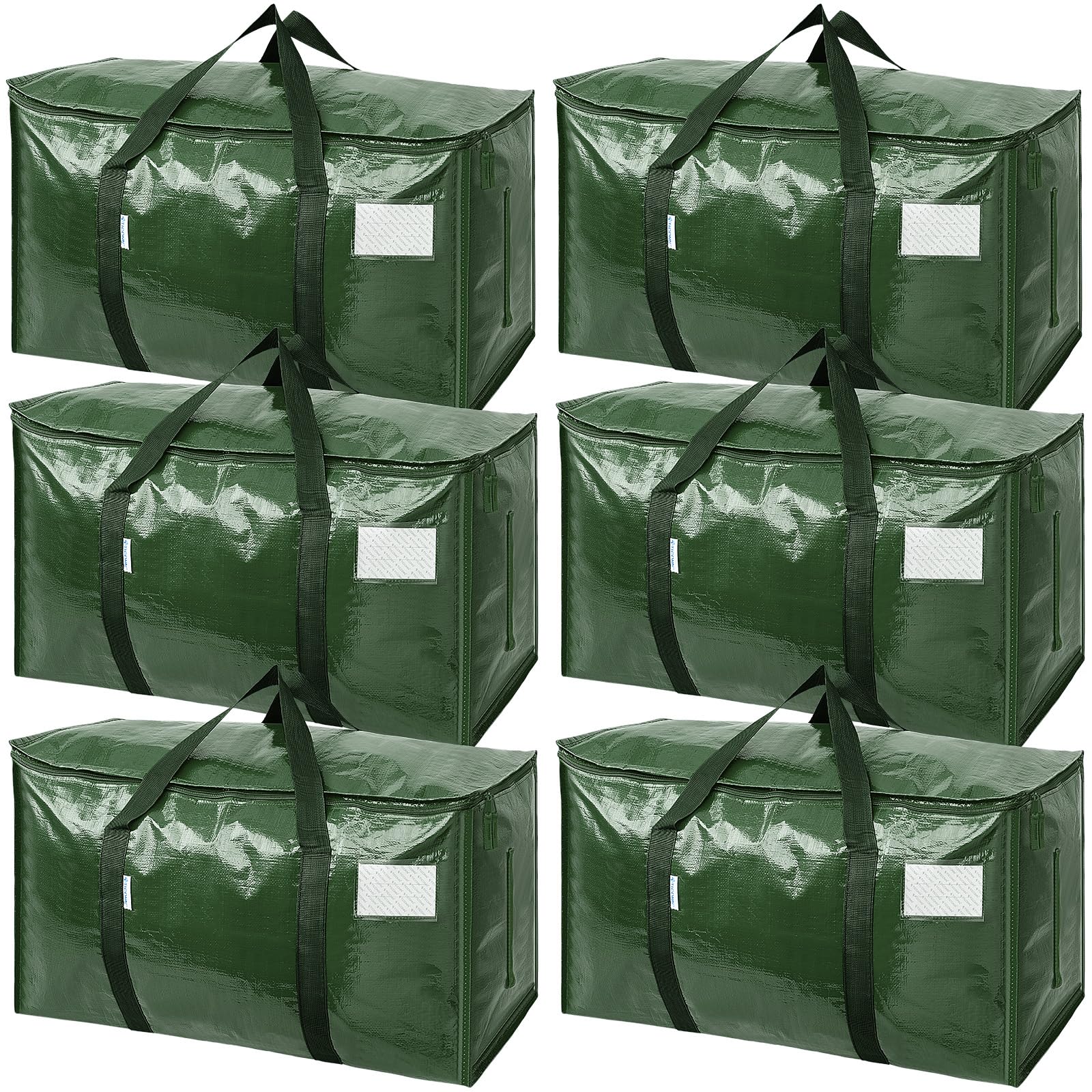 TICONN front view of olive 6-pack showing durable storage and large capacity benefit