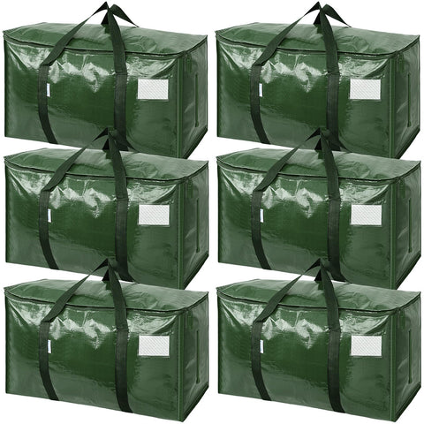 TICONN front view of olive 6-pack showing durable storage and large capacity benefit