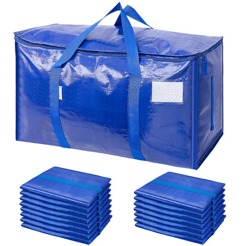 TICONN front packaging view showing 16 blue moving bags and clear labeling for easy identification