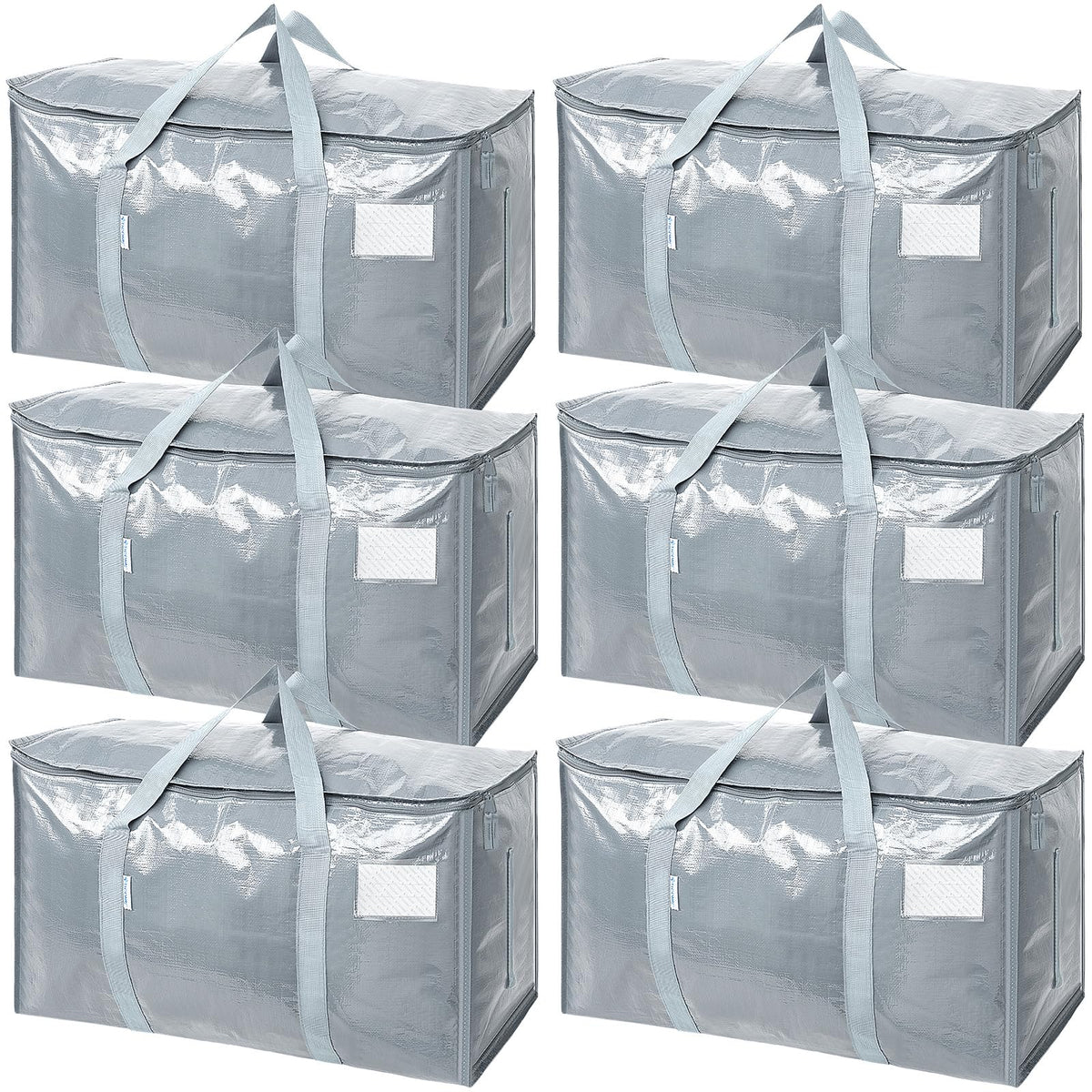 TICONN front view of light grey bag pack showing spacious storage benefit