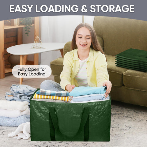 TICONN organized closet with bags showing neat storage and visibility benefit