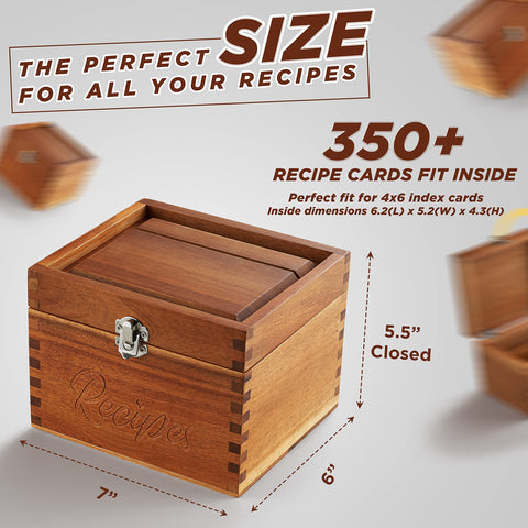 Tidita card slot in use holding a recipe upright for hands-free cooking