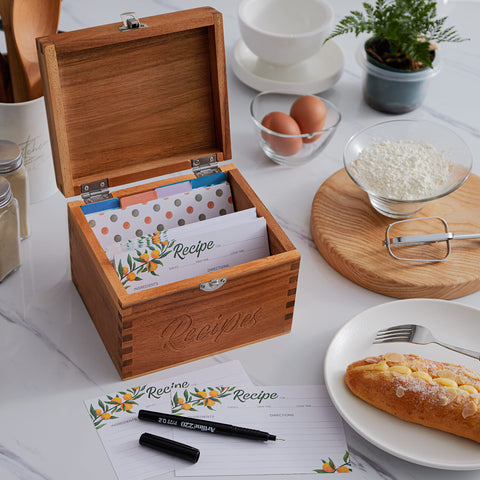 Tidita lifestyle kitchen display showing the box as an attractive counter organizer