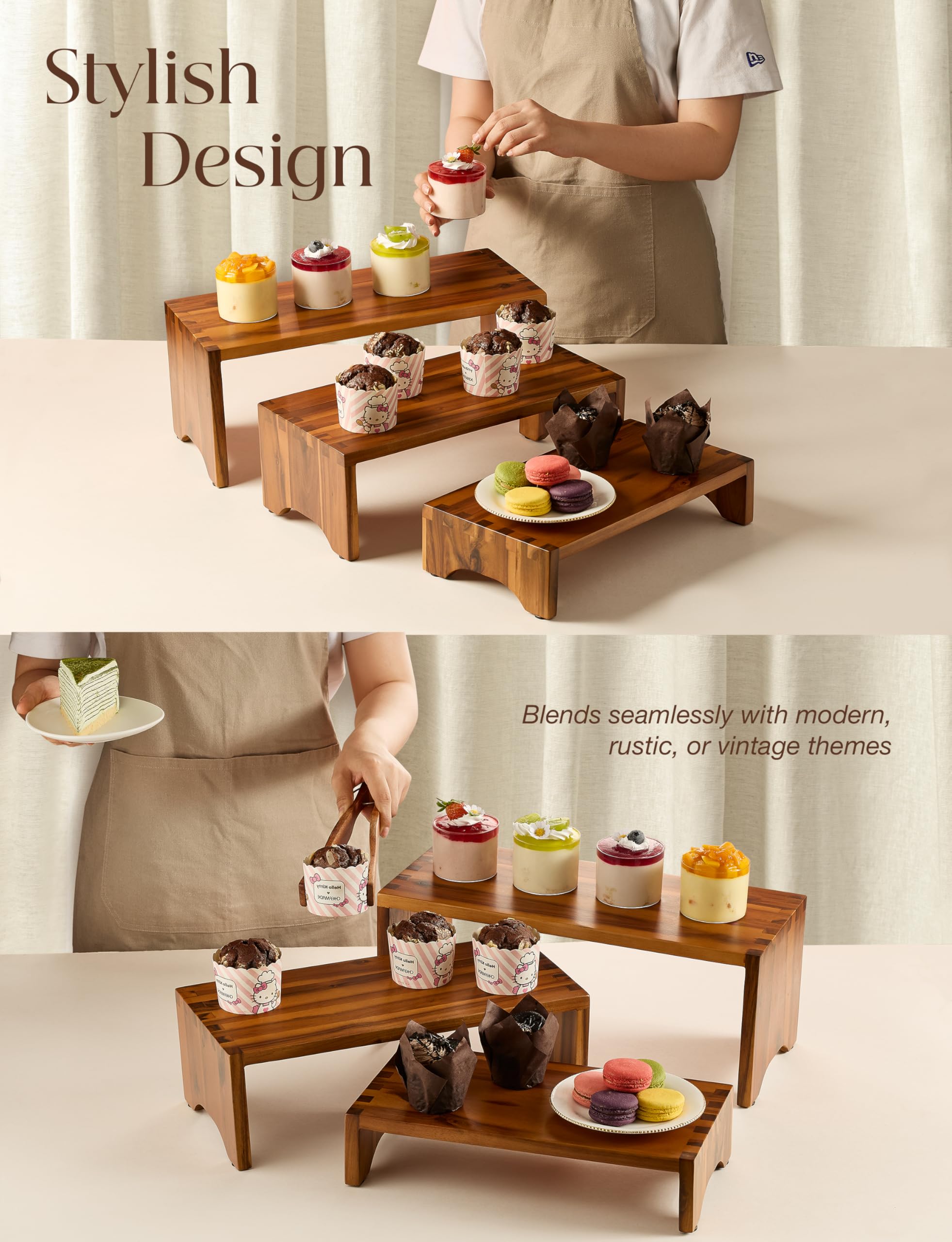 Tidita used as charcuterie display demonstrating versatility and attractive food presentation