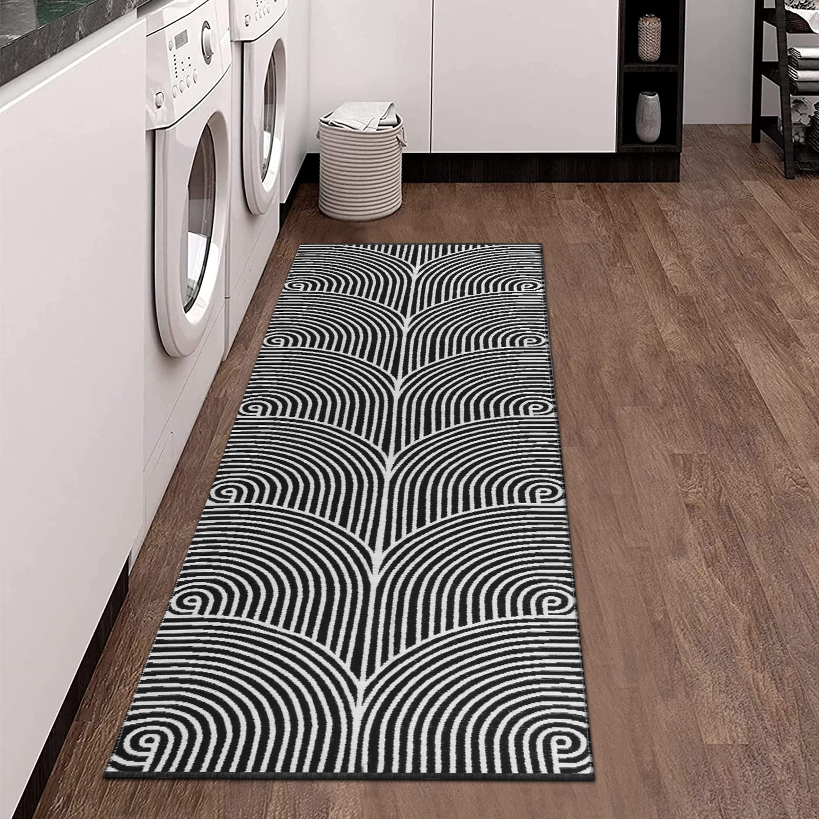 Tiffasea runner under door illustrating low-profile clearance benefit