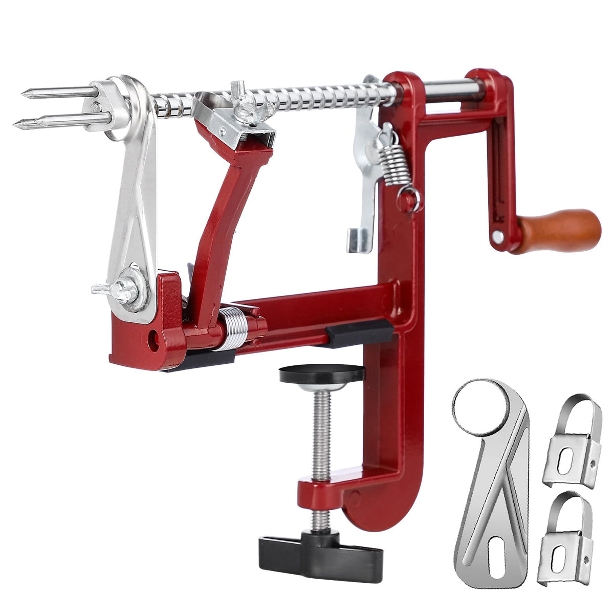 tigwin front view deep red unit showing full assembly and quick prep benefit