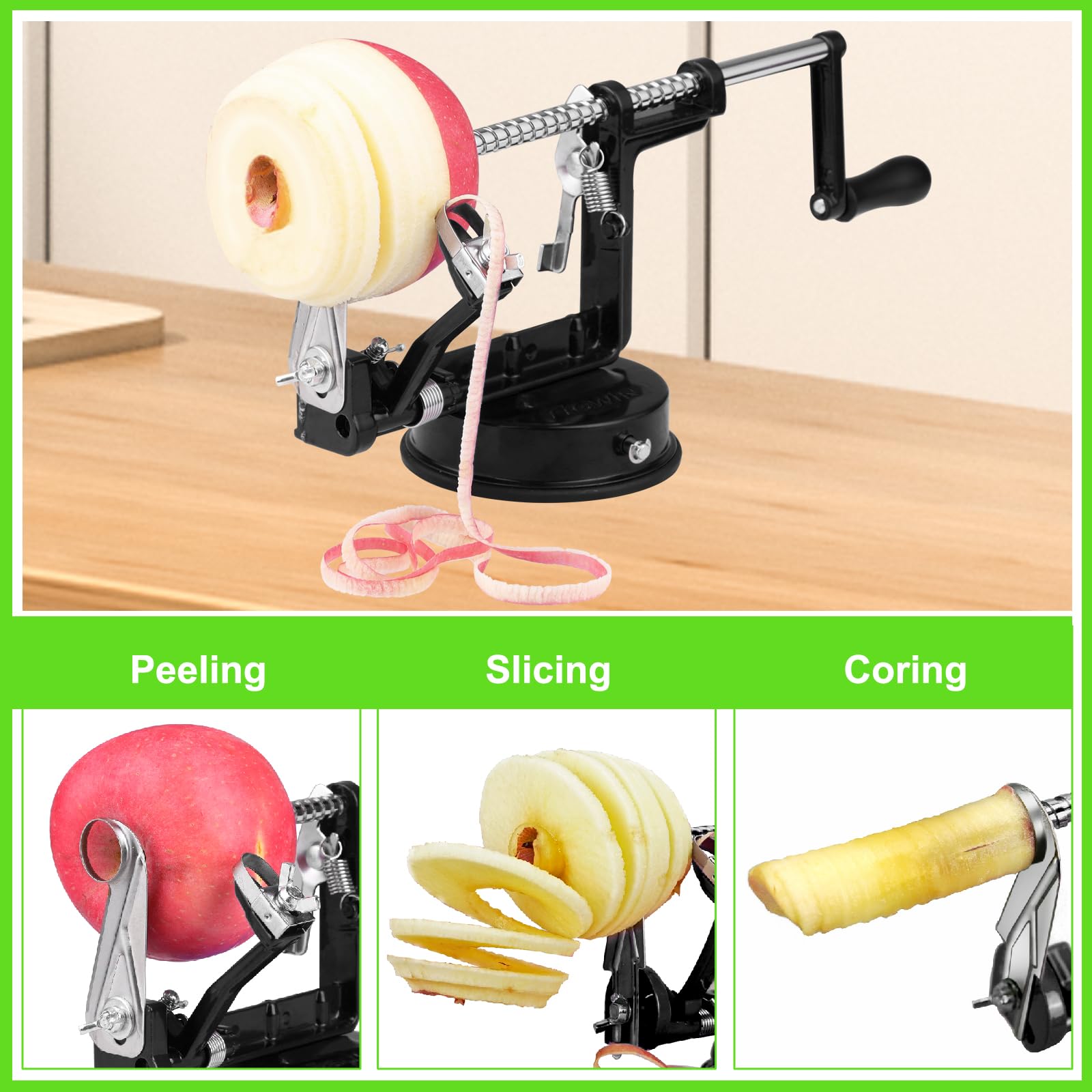 tigwin peeler configured for potatoes without coring blade showing versatile use