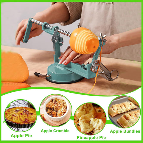 tigwin size comparison with an apple showing compact footprint and space-saving design