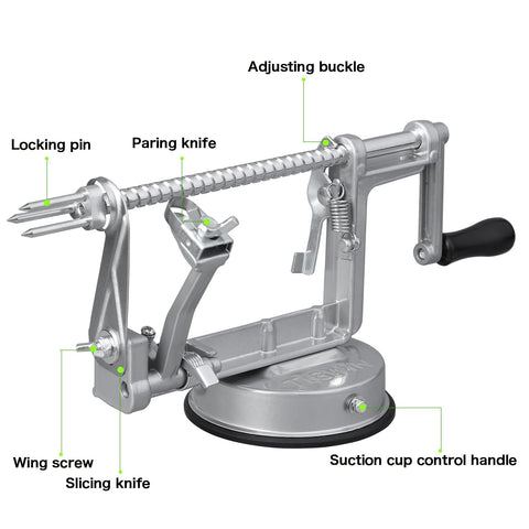 tigwin suction base attached to countertop ensuring firm grip and safety